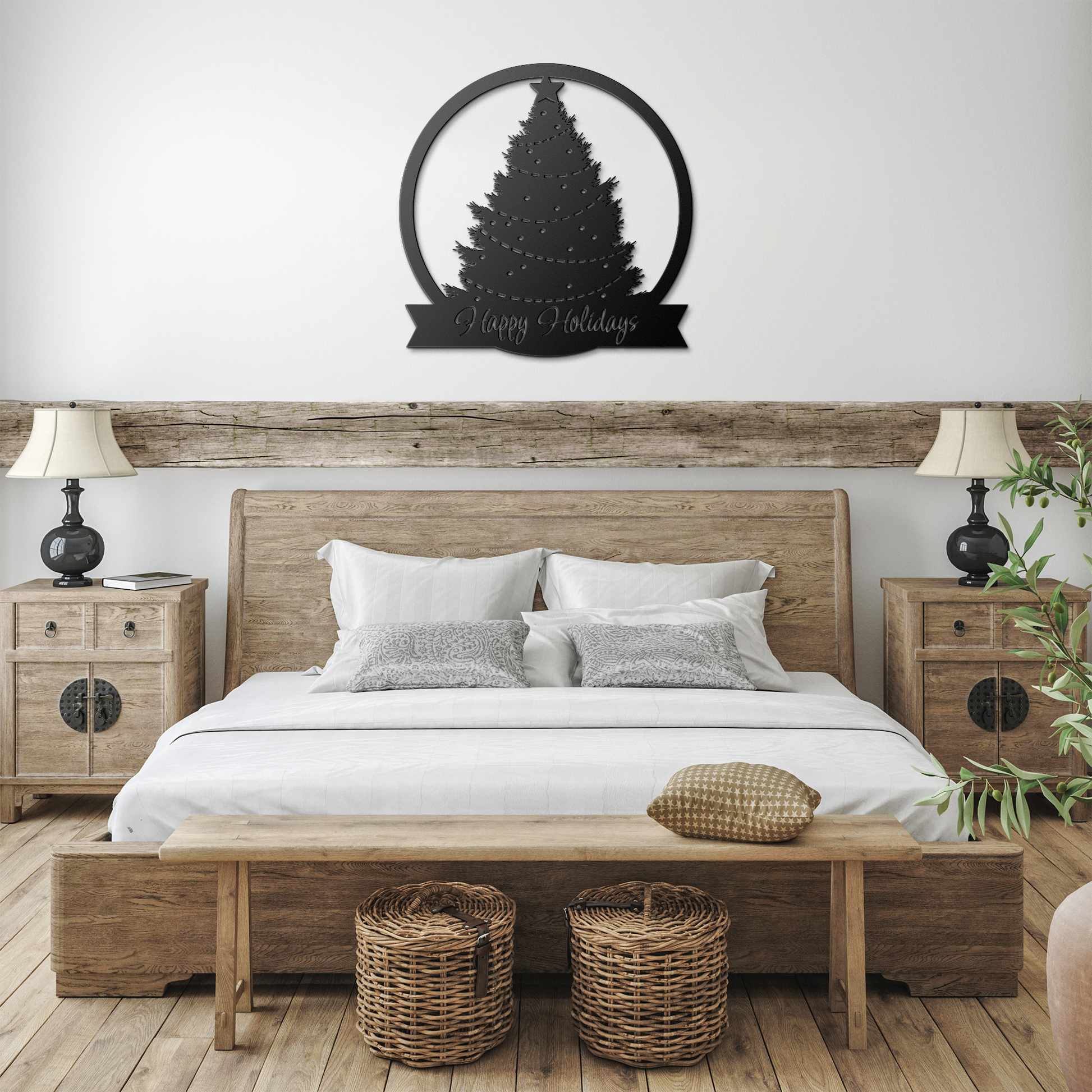 Happy_Holidays_Black_Farmhouse_Bedroom_Mockup.png_15834580